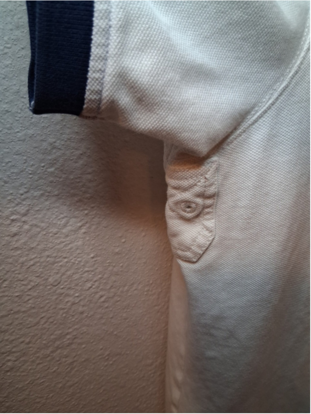 VTG 90s Polo Ralph Lauren Big Pony Men's XL Rugby Polo Shirt Custom Fit White - Picture 5 of 11